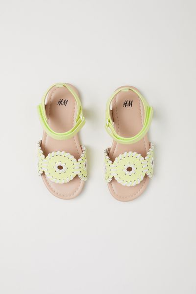 

Босоножки H&M Kids 28 Жёлтые