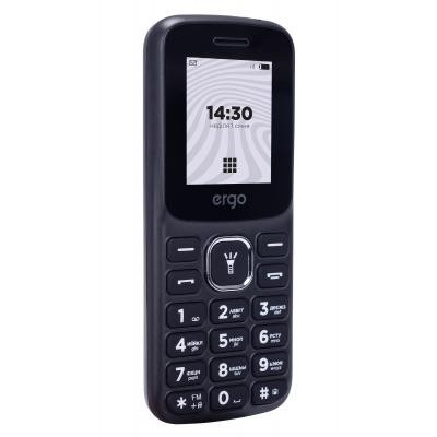 

Мобильный телефон Ergo B182 Black + Dual Sim
