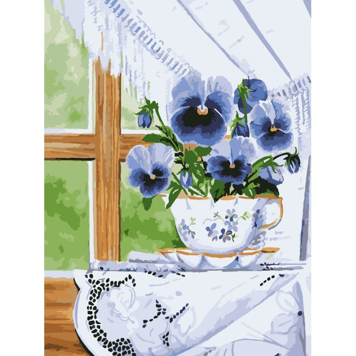 

Картина по номерам "Майское дыхание" Идейка IDK2059, 30х40 см