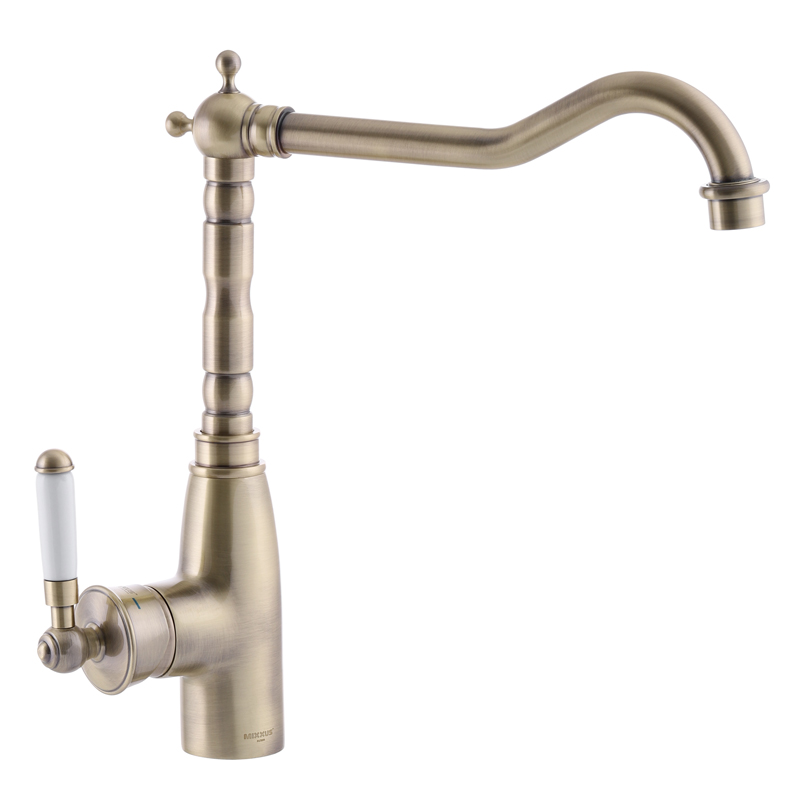 

Смеситель для раковины бронзовый MIXXUS Premium Vintage 011