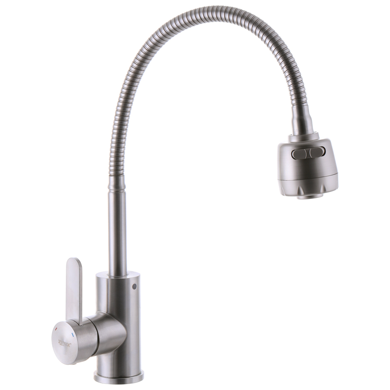 

Смеситель для раковины ZERIX LUM-011 с рефл. изливом