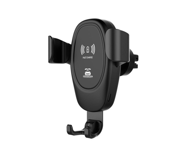 

Holder D12 Micro USB с беспроводной зарядкой держатель для телефона в авто