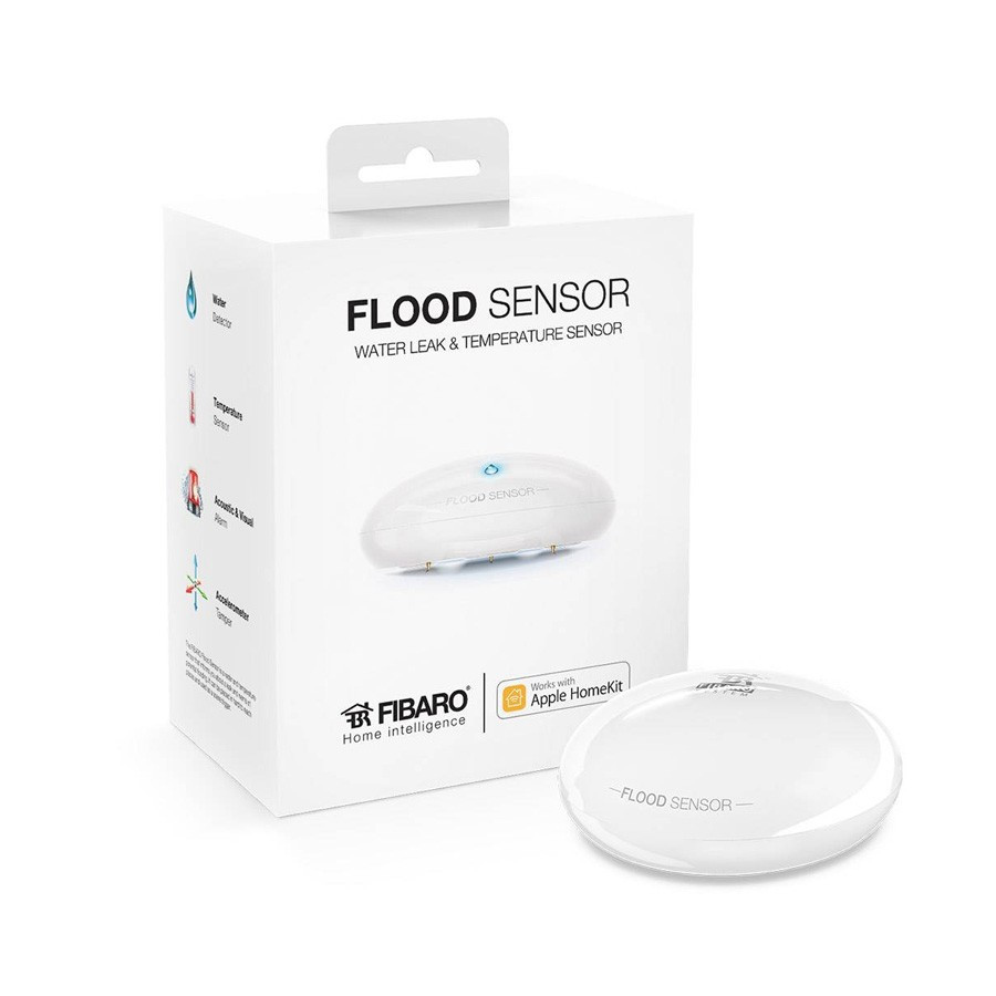 

Датчик протечки FIBARO Flood Sensor для Apple HomeKit - FGBHFS-101