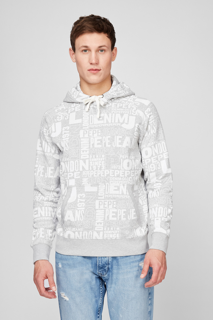 

Мужское серое худи HOMER Pepe Jeans S PM582011