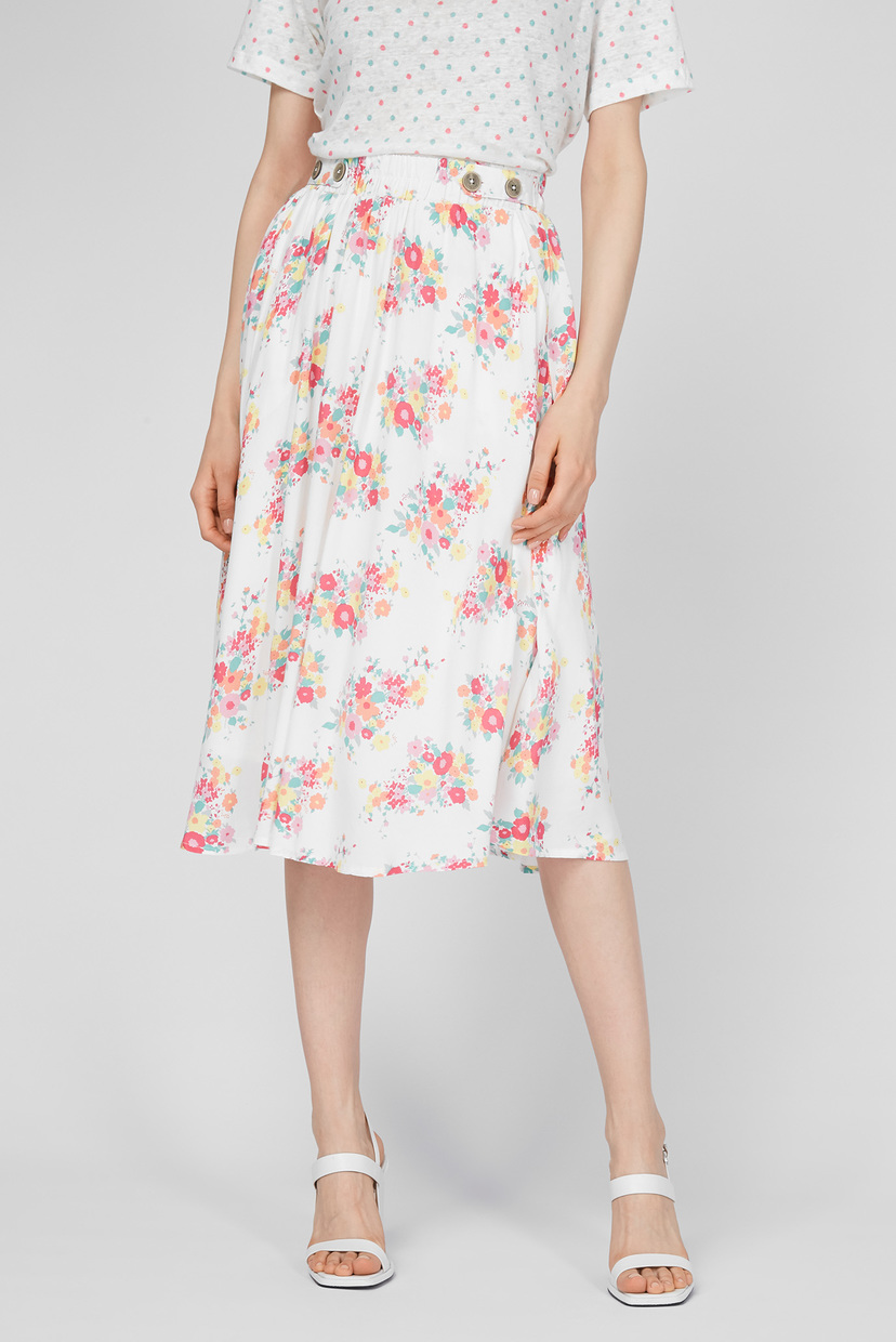 

Женская белая юбка с узором NALIA Pepe Jeans  PL900920, Женская белая юбка с узором NALIA Pepe Jeans M PL900920