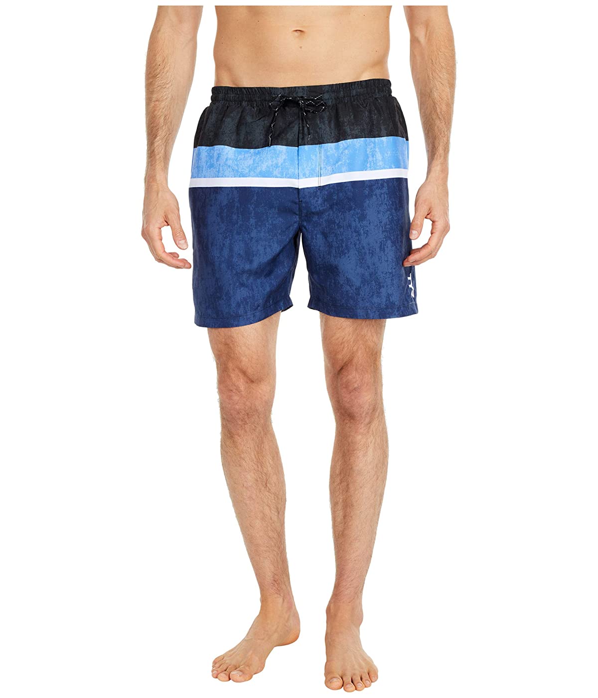

Шорты для плавания TYR Horizon Atlantic Shorts Black/White/Blue, L (48)