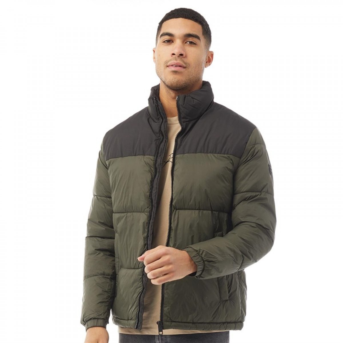 

Зимняя куртка JACK AND JONES Drew Collar Forest Night Olive Green, S (44)