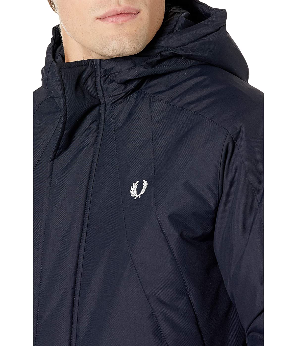 

Парка Fred Perry Padded Zip Through Jacket Navy, XL (50)