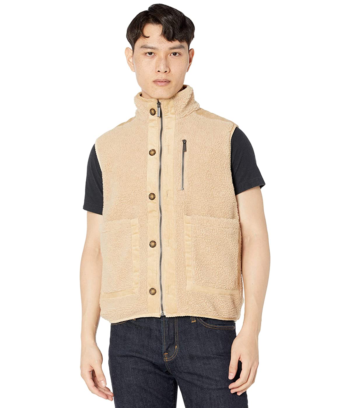 

Жилет утепленный NATIVE YOUTH Ethan Sherpa Gilet with Cord Trims Beige,  (44, Жилет утепленный NATIVE YOUTH Ethan Sherpa Gilet with Cord Trims Beige, S (44)