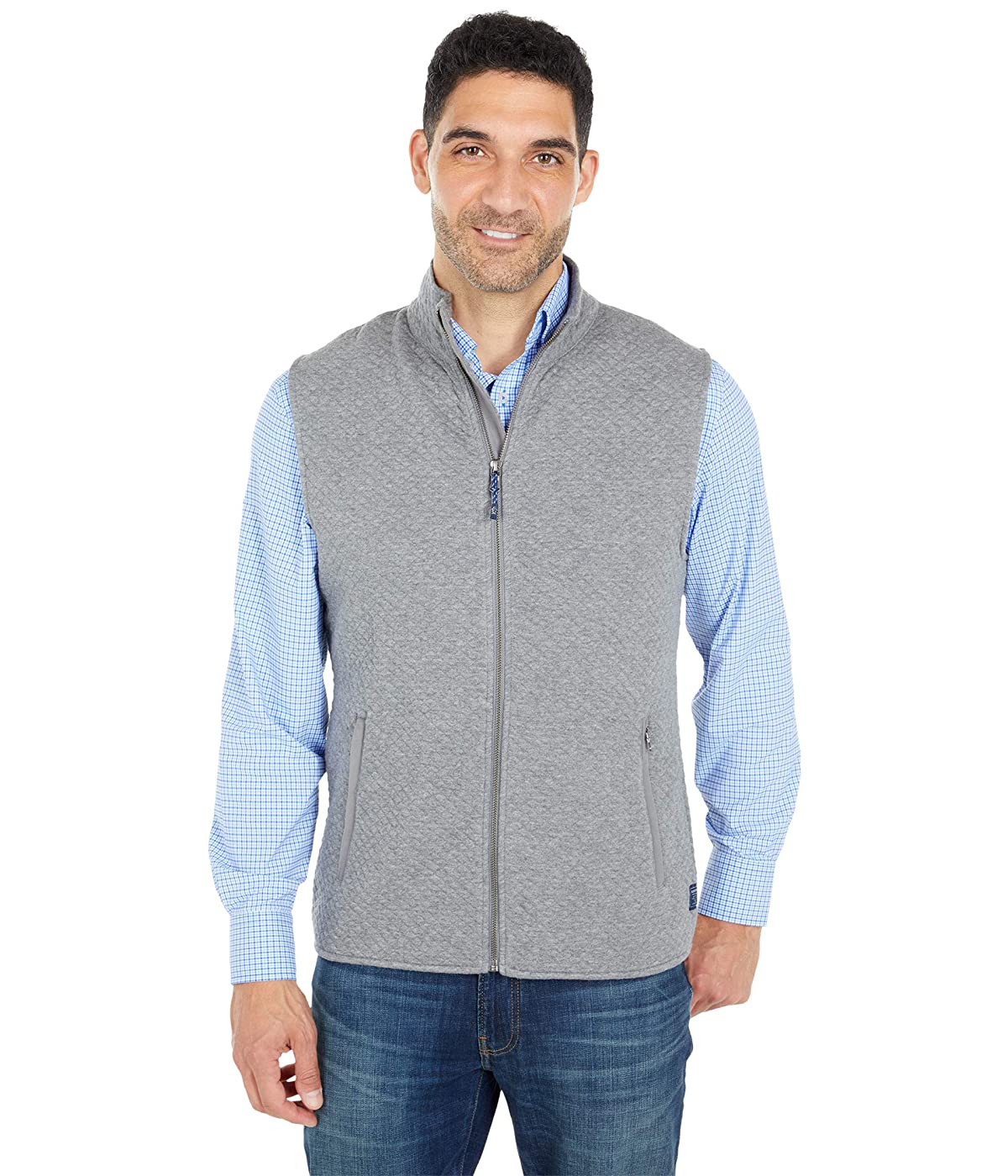 

Жилет утепленный Southern Tide Sundown Quilted Vest Heather Gunmetal, S (44)