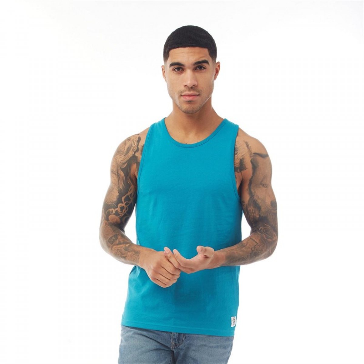 

Майка Fluid Plain Muscle Back Vest Turkish Tile Turquoise, S (44)