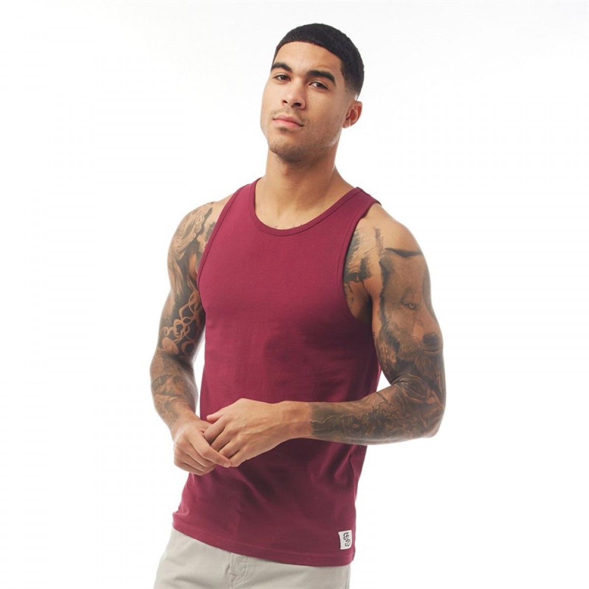 

Майка Fluid Plain Muscle Back Vest Tawny Port Burgundy, S (44)