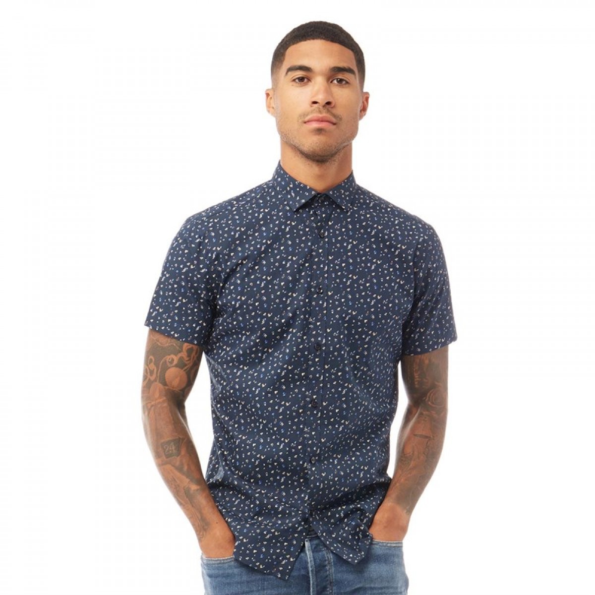 

Рубашка JACK AND JONES Blablackburn Shirt Navy Blazer Navy, S (44)