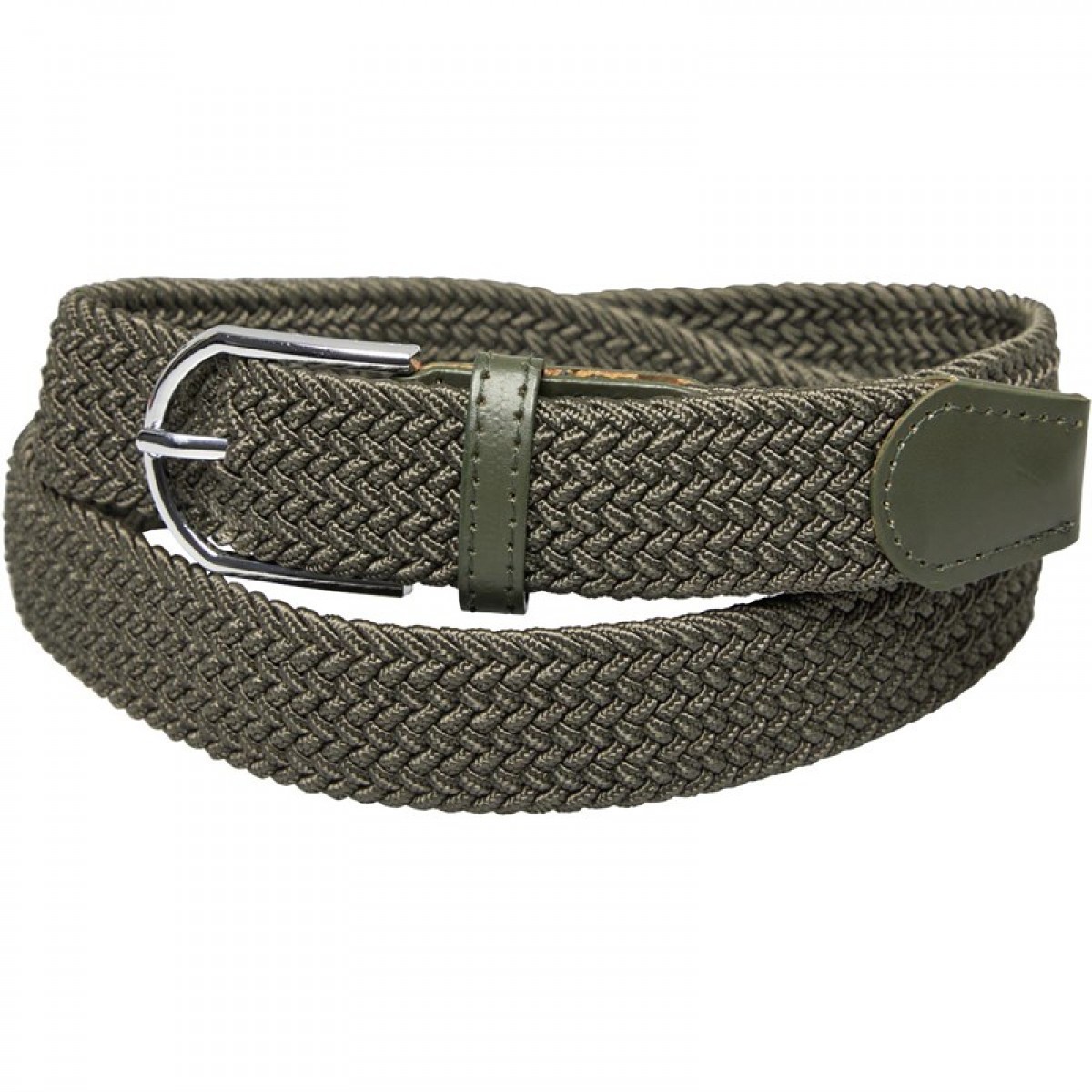 

Ремень French Connection Woven Elastic Khaki Khaki, S (44)