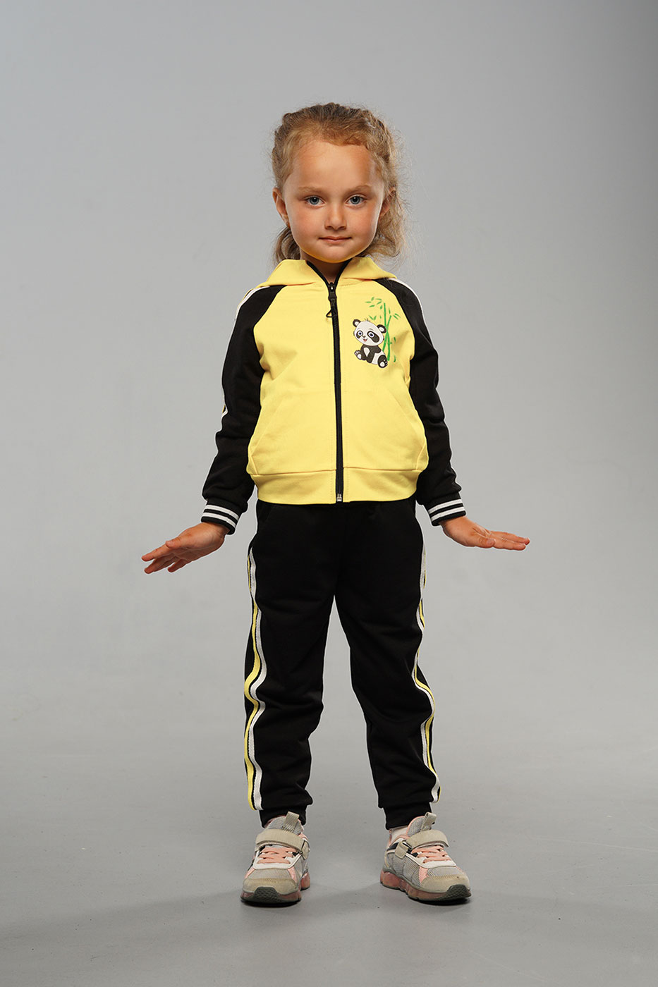 

Спортивный костюм Tiaren Sendy Panda 122 см Светло-желтый