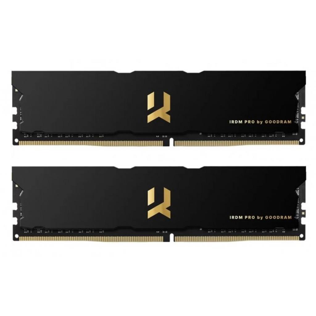 

Модуль памяти для компьютера DDR4 16GB (2x8GB) 4000 MHz IRDM PRO Black Goodram (IRP-4000D4V64L18S/16GDC)