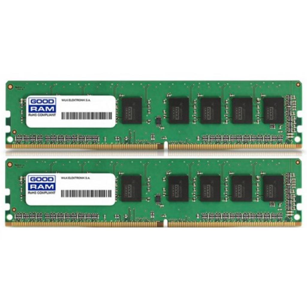 

Модуль памяти для компьютера DDR4 32GB (2x16GB) 2666 MHz Goodram (GR2666D464L19/32GDC)