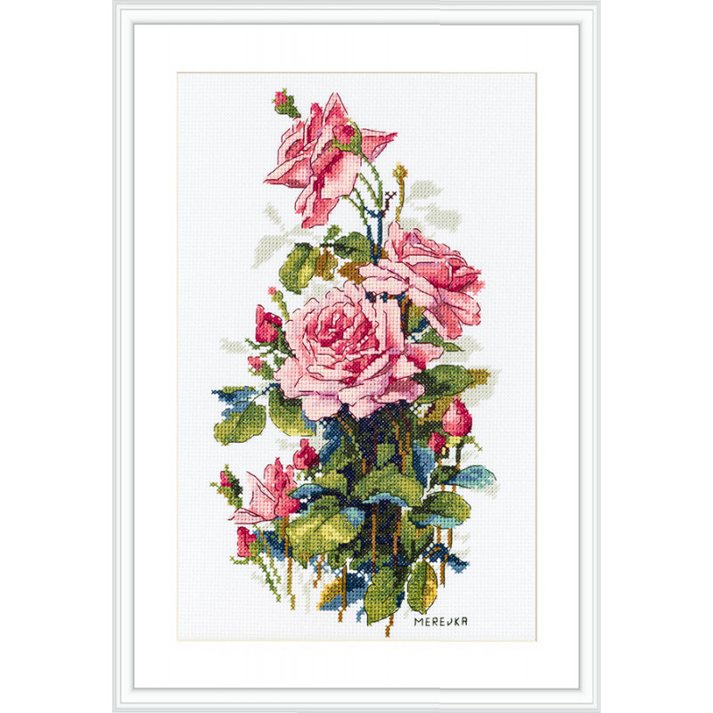 

Набор для вышивания Мережка Pink Roses (К-155)
