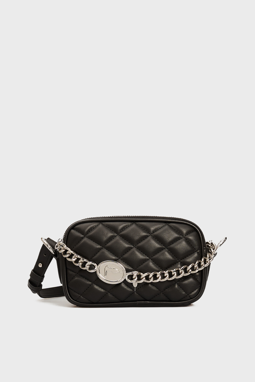 

Женская черная сумка через плечо Trussardi OS 9Y099999/75B01118