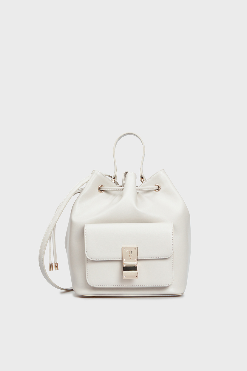 

Женская серая сумка PRE LIONE BUCKET MD SMOOTH ECOLEATHER Trussardi OS 9Y099998/75B01122