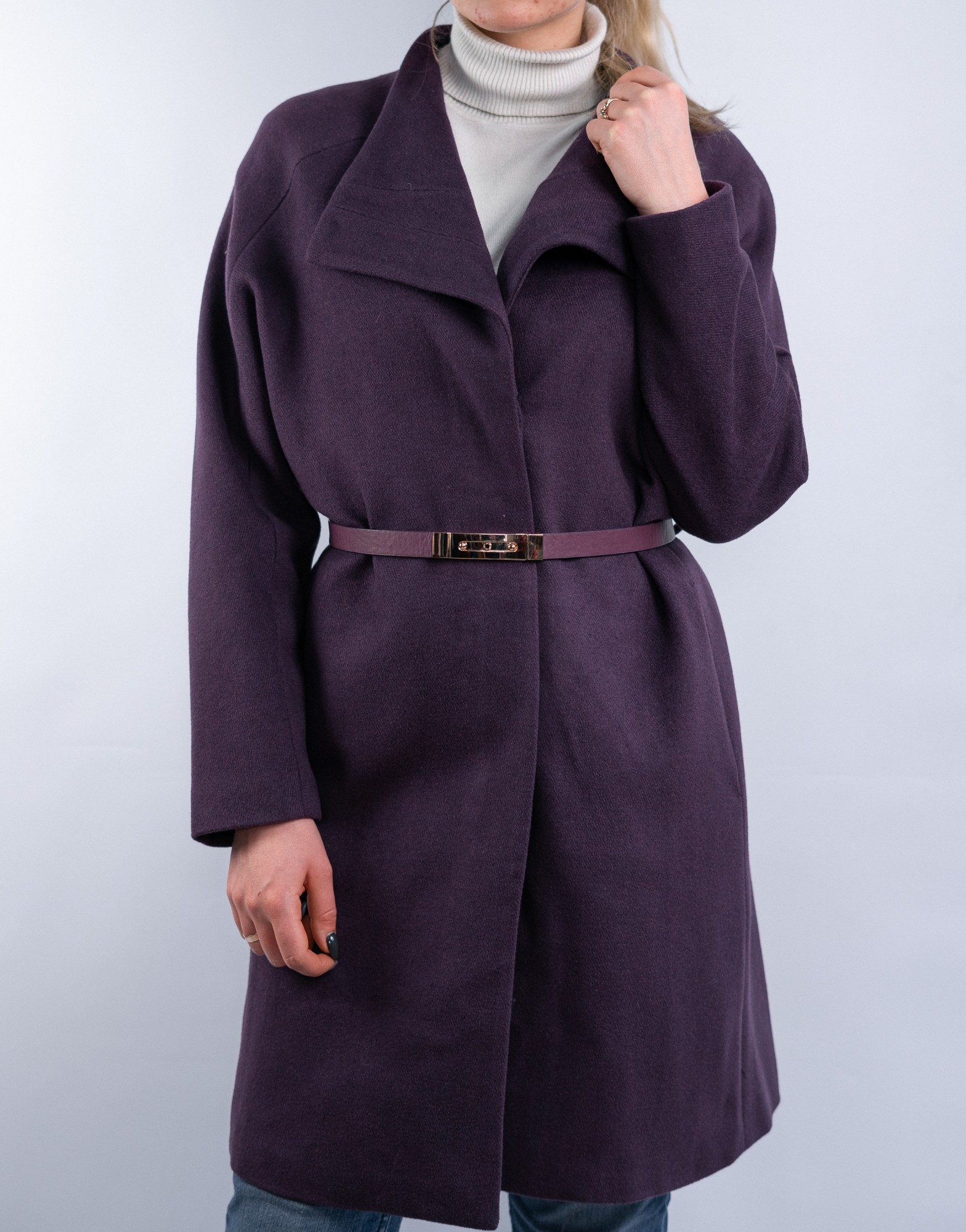 

Женское пальто Vero Moda Classic размер М фиолетовый