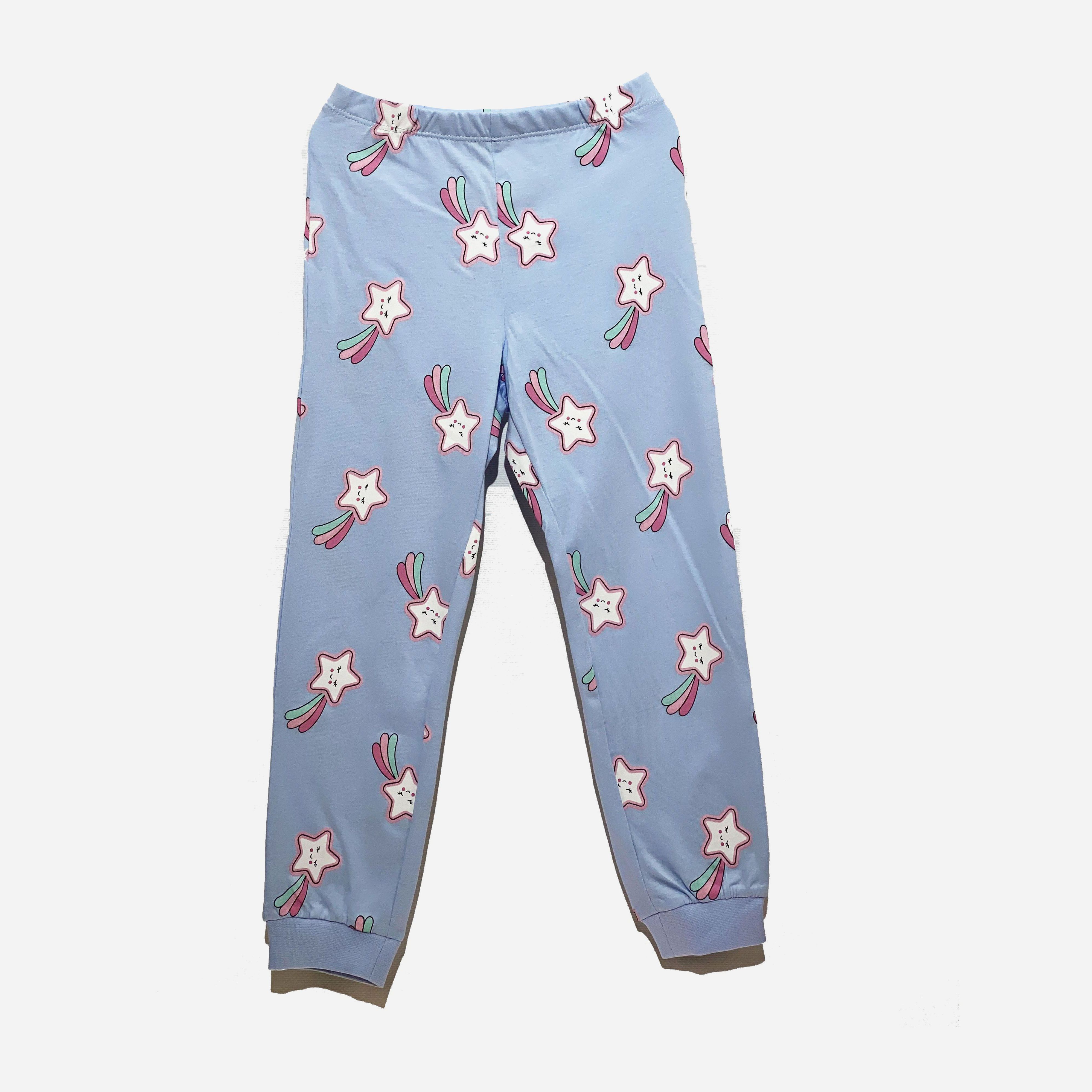 

Штаны пижамные H&M HOM92224 110-116 см Голубой/Комбинированный