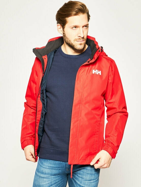 

Мужская куртка Helly Hansen Dubliner Jacket размер М 62643110 красный