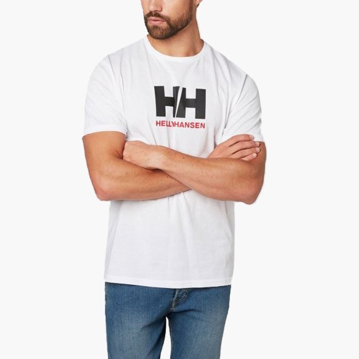 

Мужская футболка Helly Hansen Logo T-shirt 33979-001 размер L белый