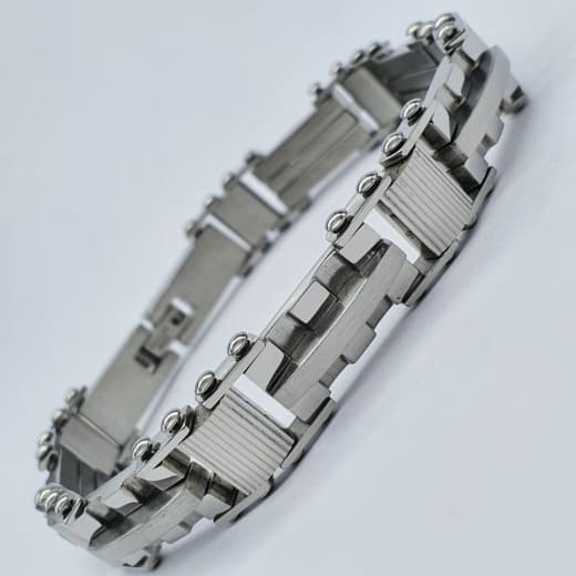 

Браслет мужской Steel Evolution "Klaus" из медицинской стали BS 710