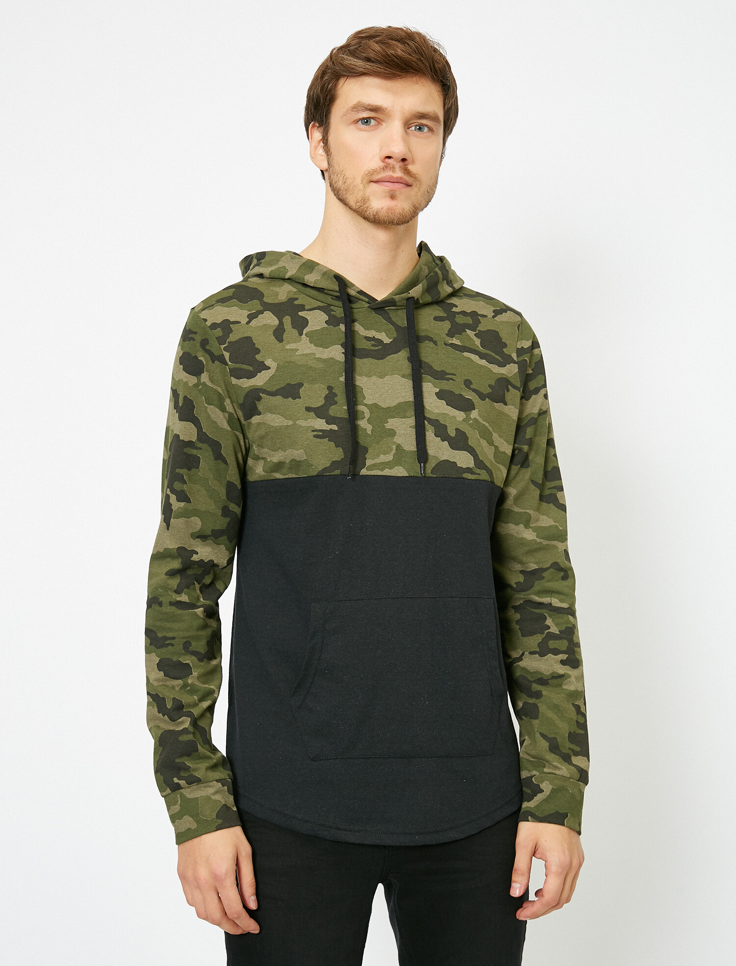 

Худи Koton 0KAM14109OK-01A M Green Design
