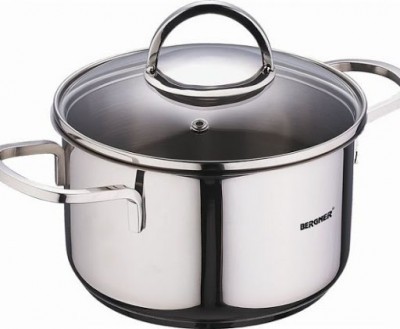 

Сотейник Bergner Classic 26х6.5см с двумя ручками и крышкой 3.4л