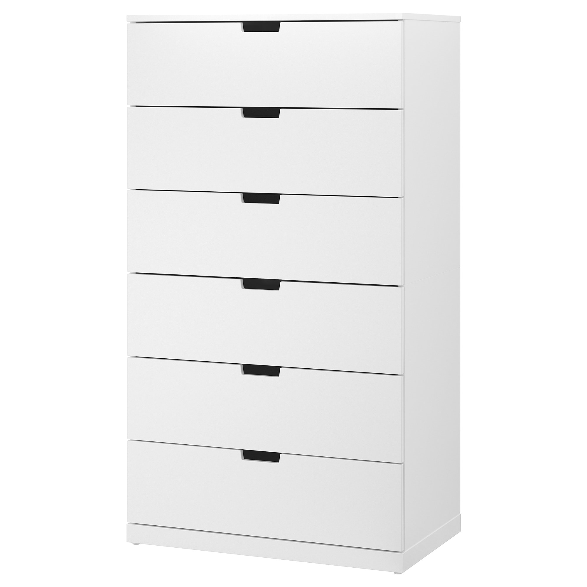

Комод с 6 ящиками IKEA НОРДЛИ белый 892.394.99