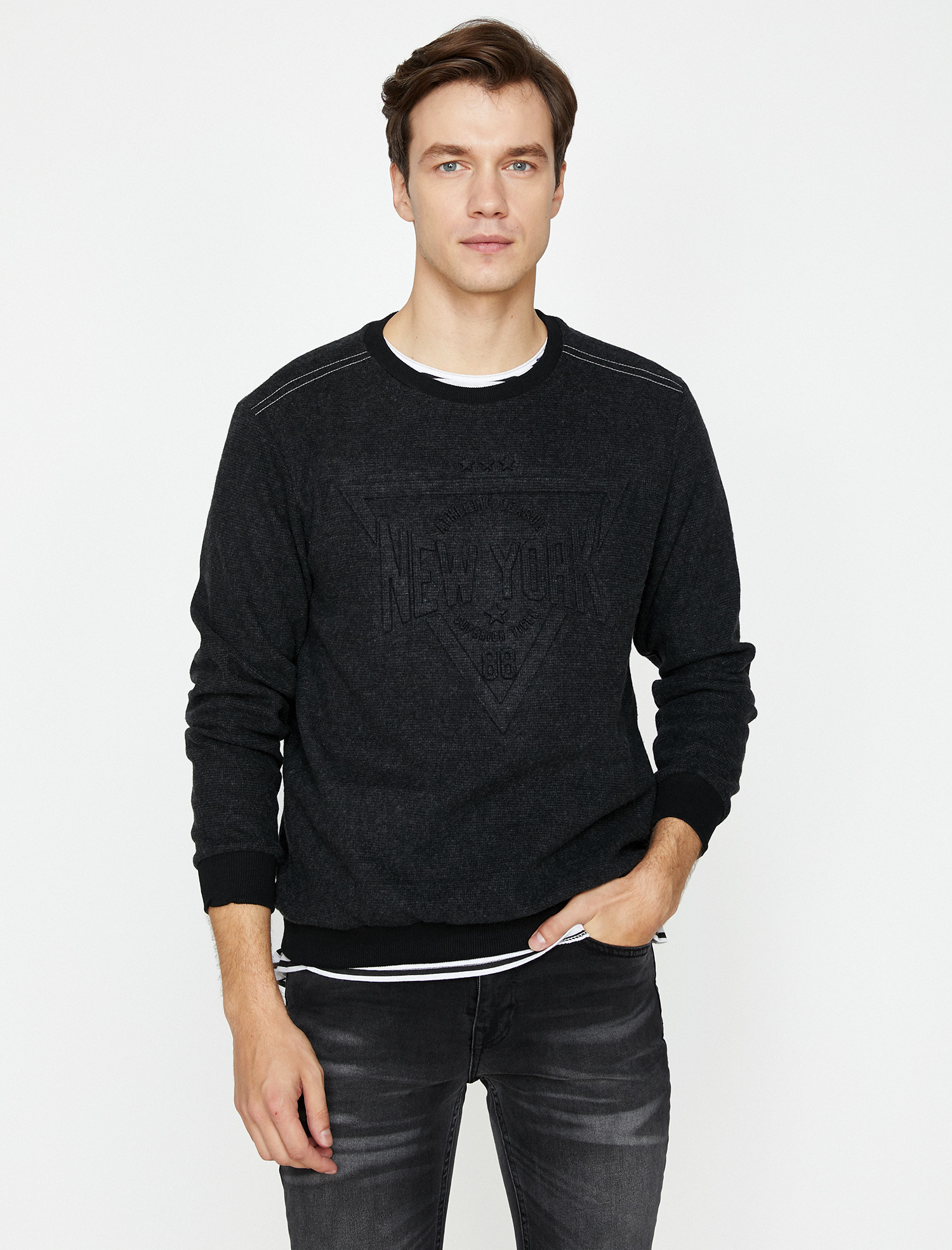 

Джемпер Koton 9KAM91336LK-045 M Antracite