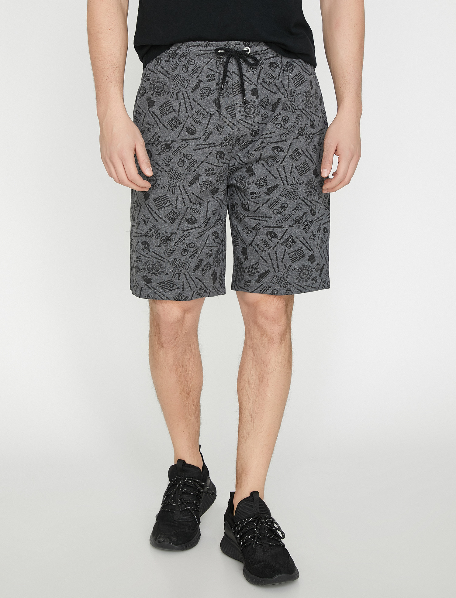 

Шорты Koton 9YAM41180LK-04F L Grey Design