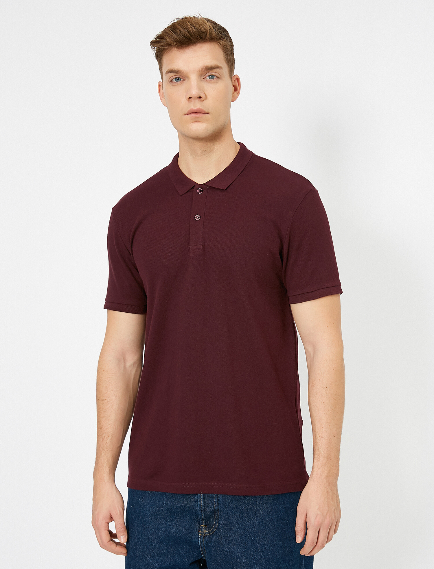 

Поло Koton 0YAM12133LK-335 S Aubergine