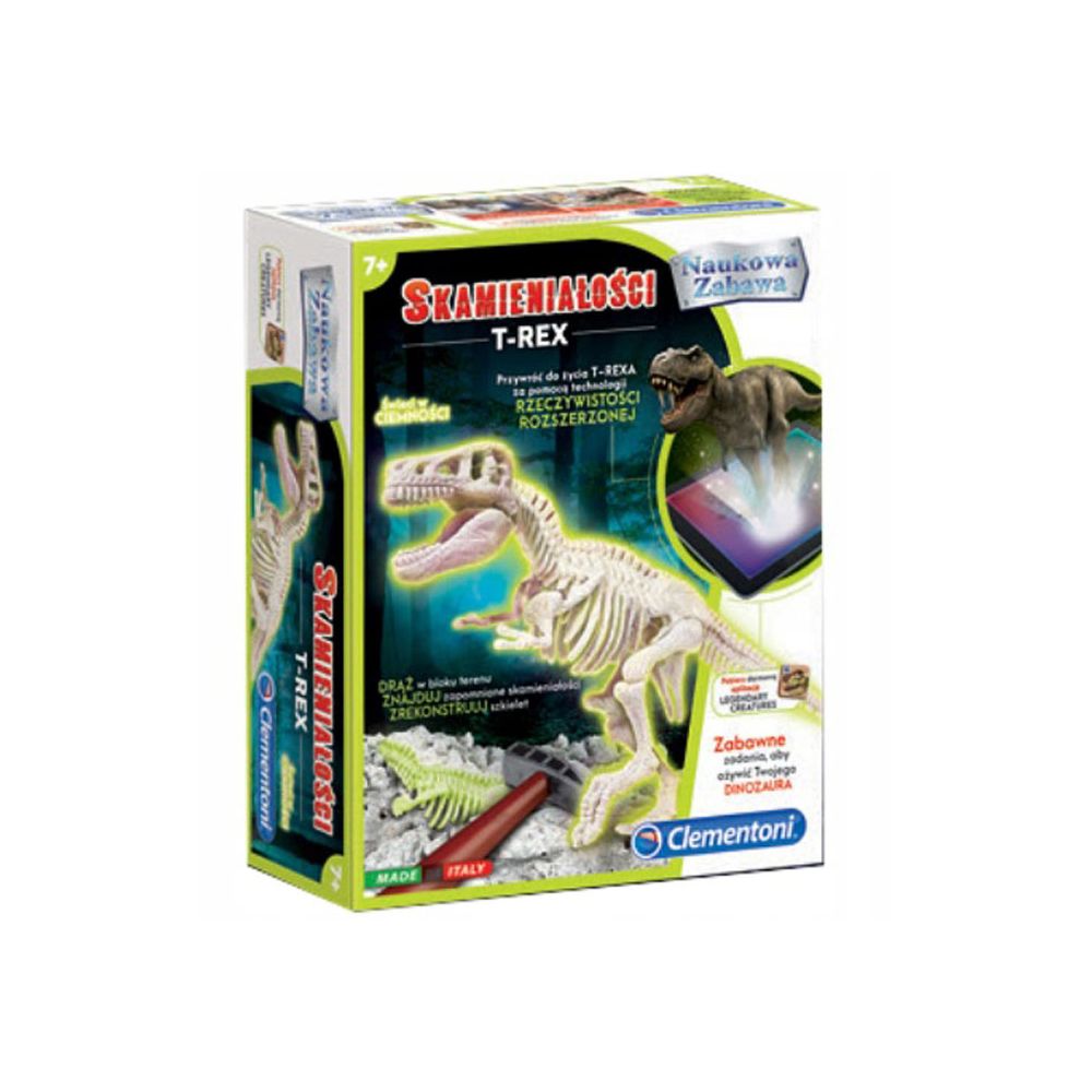 

Набор научно-игровой CLEMENTONI Светящиеся скелеты динозавров T-Rex (60889)