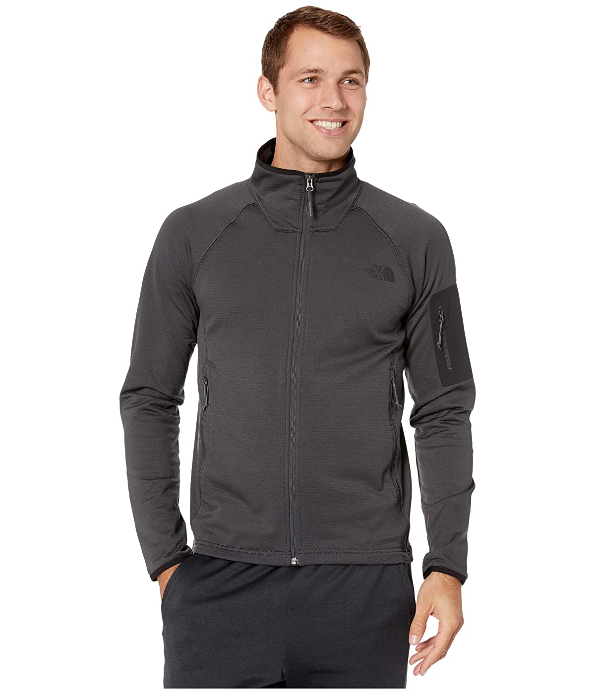 

Толстовка The North Face Borod Full Zip Asphalt Grey/TNF Black, L (48)