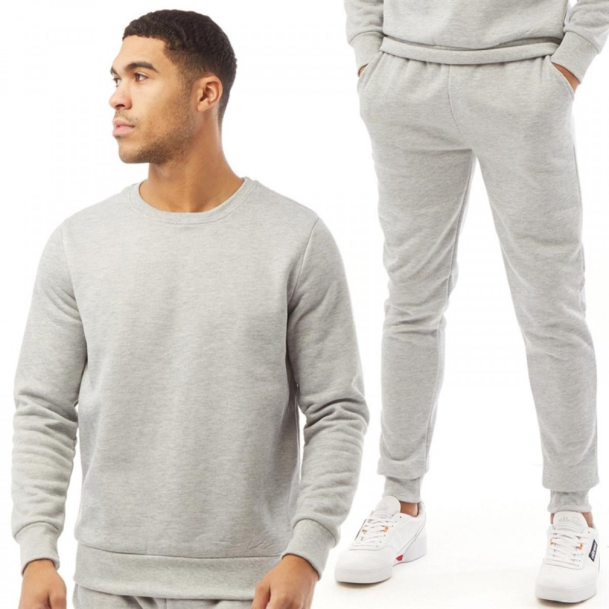 

Спортивный костюм Brave Soul Tully C Light Grey Marl Light Grey Marl, XL (50)