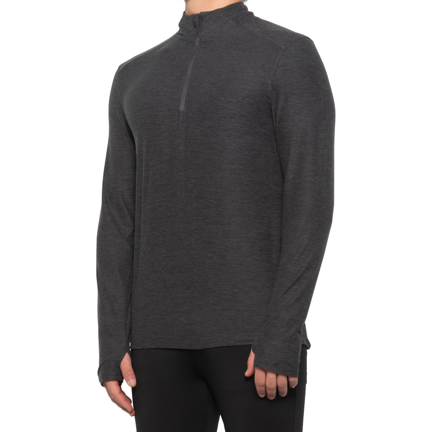 

Толстовка Kyodan Moss Jersey Zip Neck Shirt - Charcoal Heather, M (46)