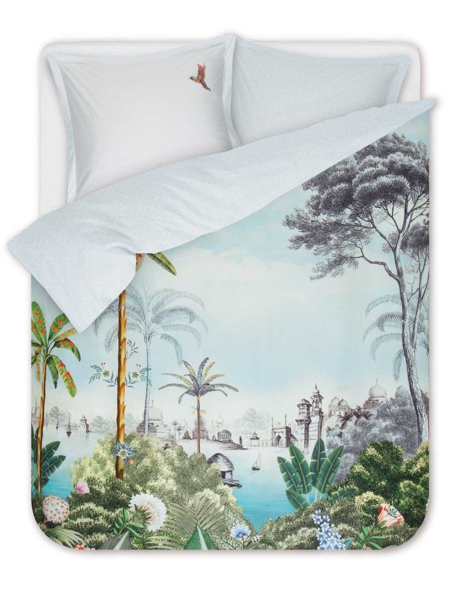 

Комплект постельного белья Pip studio Jardin 200х220 см 60×70 см голубой