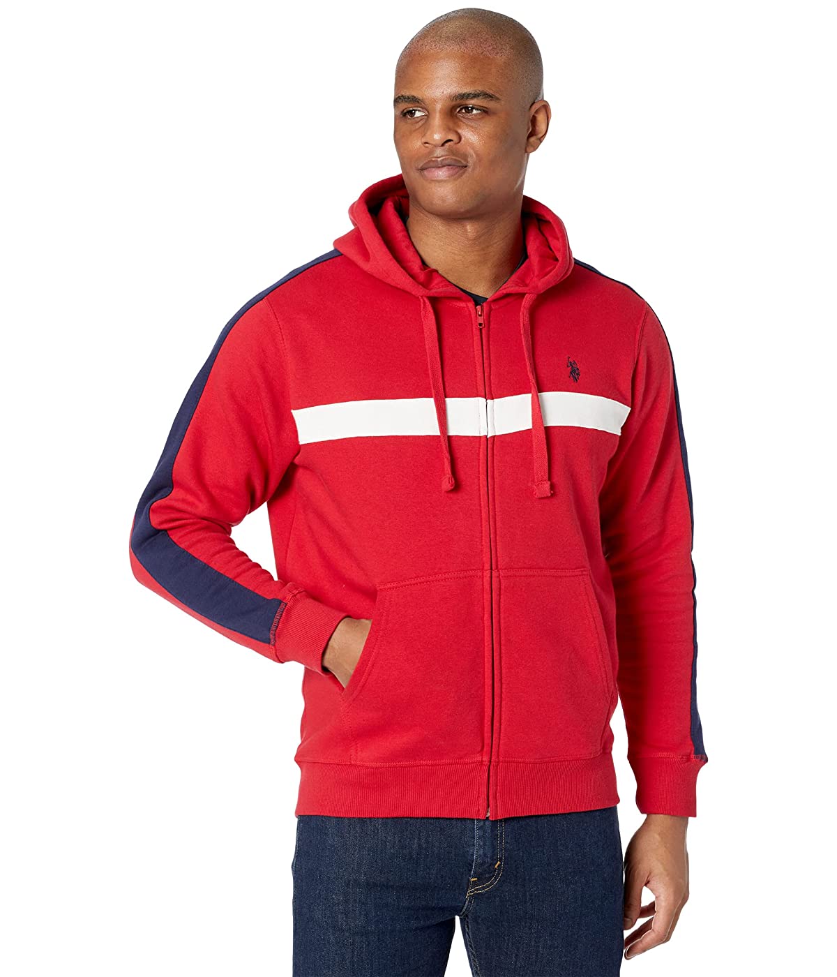 

Толстовка U.. POLO Full Zip Fleece Engine Red,  (44, Толстовка U.S. POLO Full Zip Fleece Engine Red, S (44)