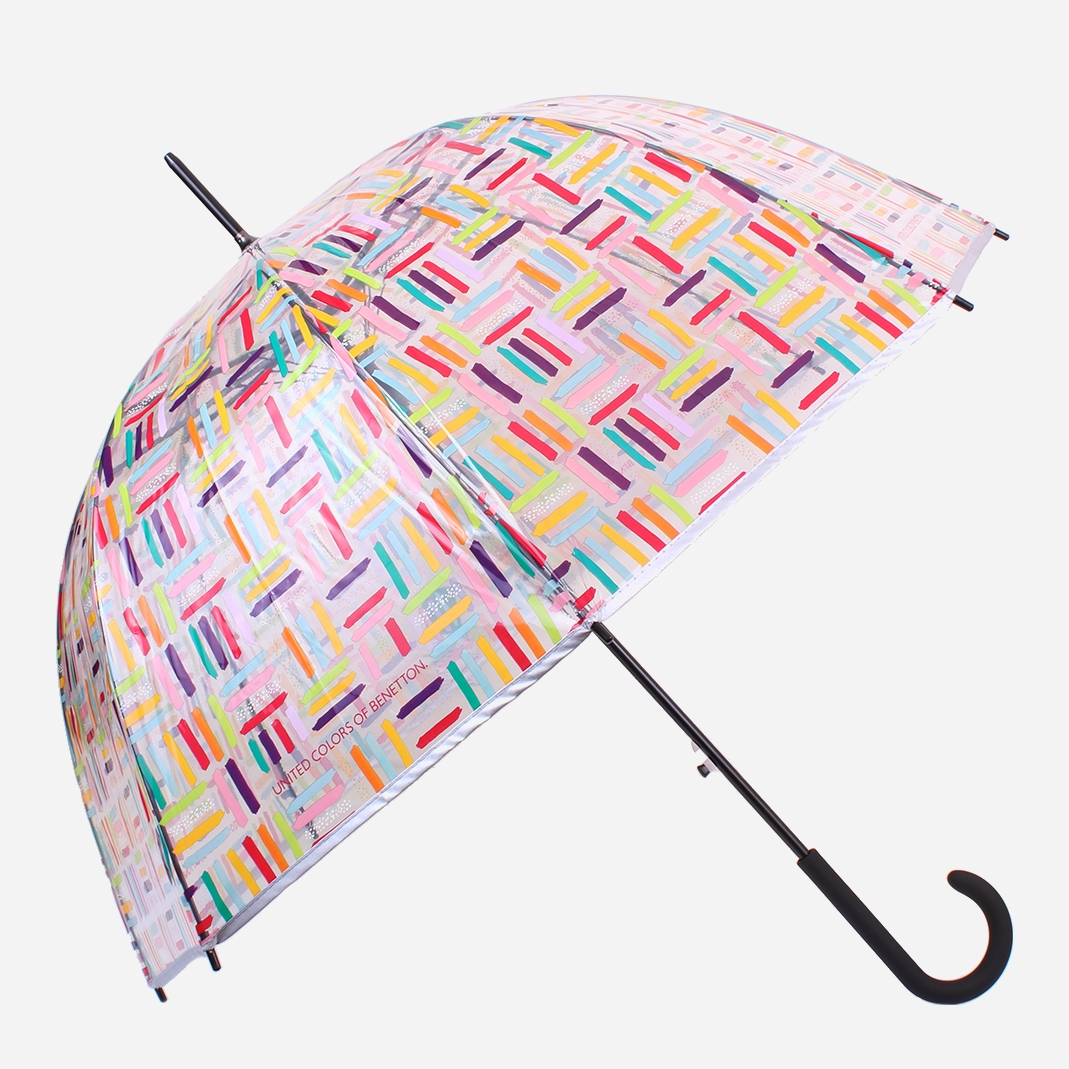 

Зонт-трость United Colors Of Benetton U56813 полуавтомат Прозрачный