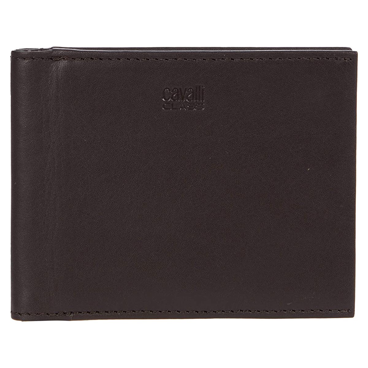 

Кошелек Roberto Cavalli Bifold Embossed Logo Brown, Универсальный