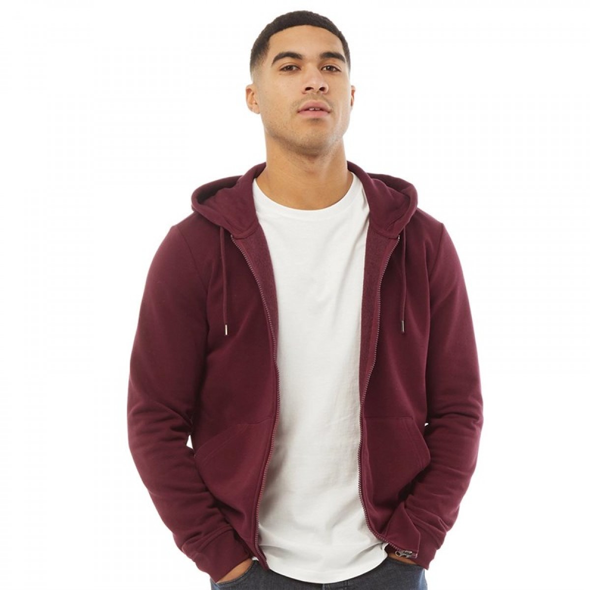 

Толстовка Fluid Zip Through Burgundy Burgundy, S (44)