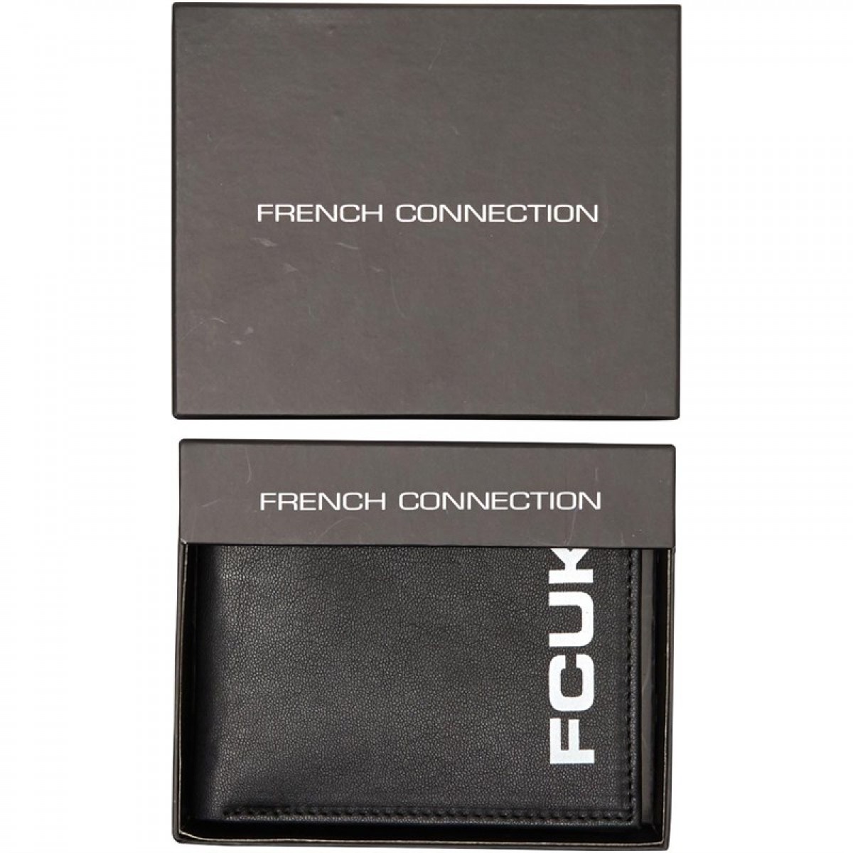 

Кошелек French Connection FCUK Black/White Black, Универсальный