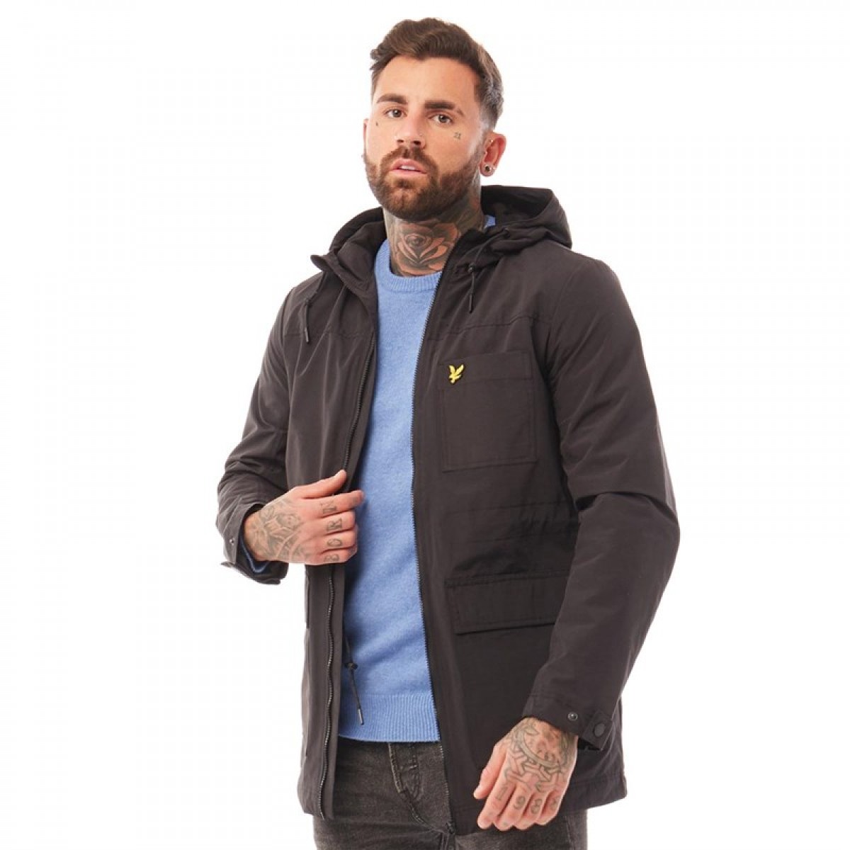 

Куртка Lyle And Scott Vintage Micro Lined True Black Black, XS (42)