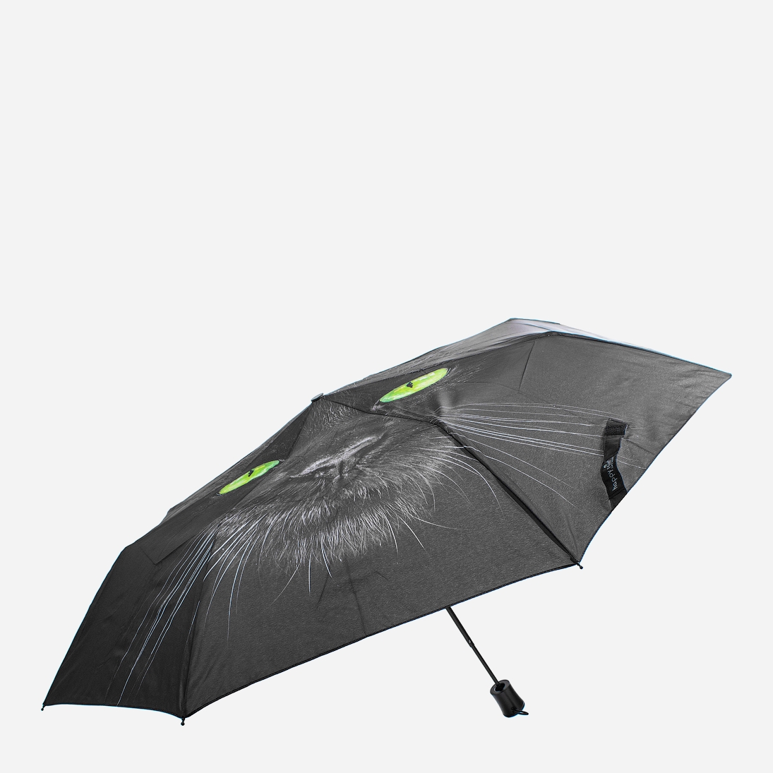 

Зонт cкладной Happy Rain U42287 полуавтомат Черный
