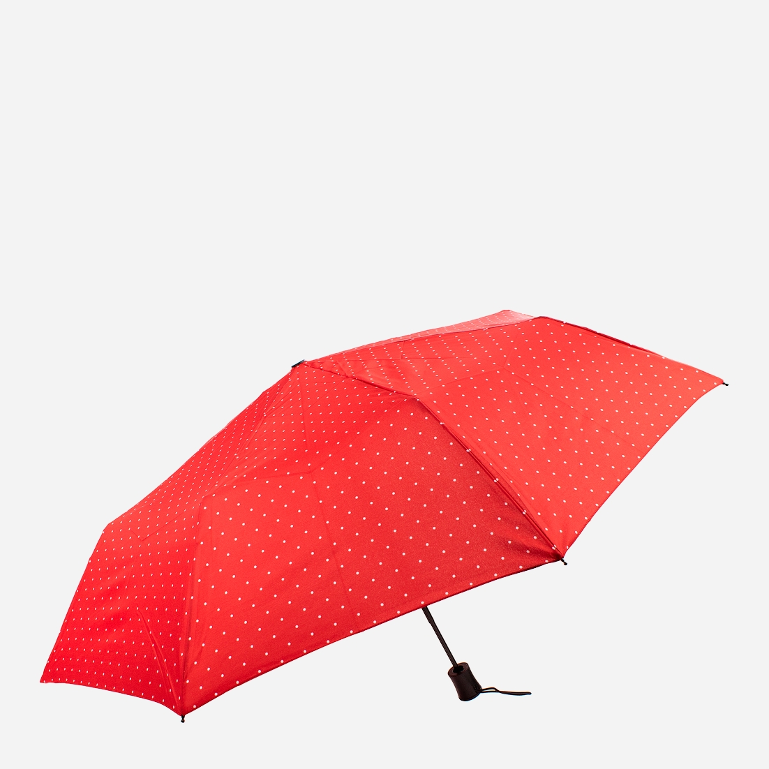 

Зонт cкладной Happy Rain U42271-7 полуавтомат Красный