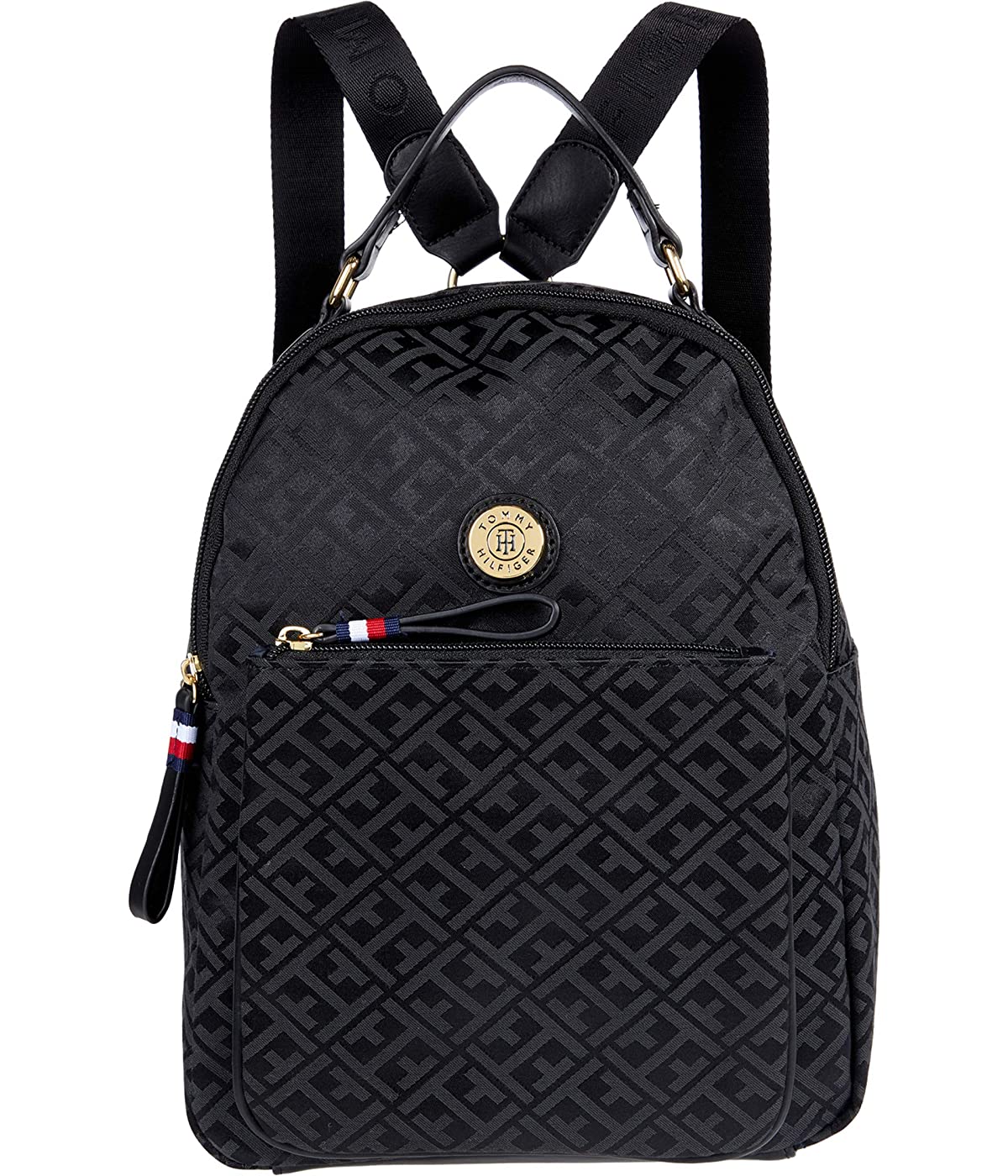 

Рюкзак Tommy Hilfiger Aubree Signature Jacquard Black Tonal, Универсальный