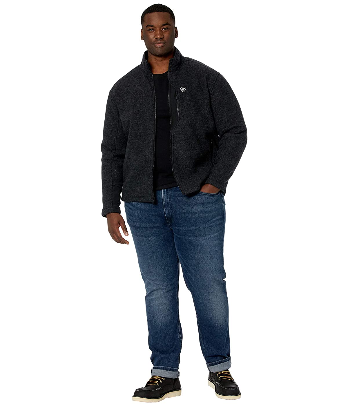 

Куртка Ariat Bowdrie Bonded Full Zip Jacket Black, XXL (52)